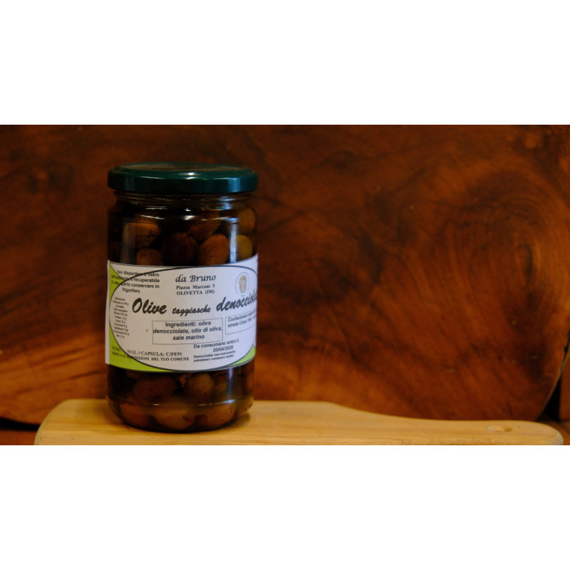 pitted Taggiasca olives